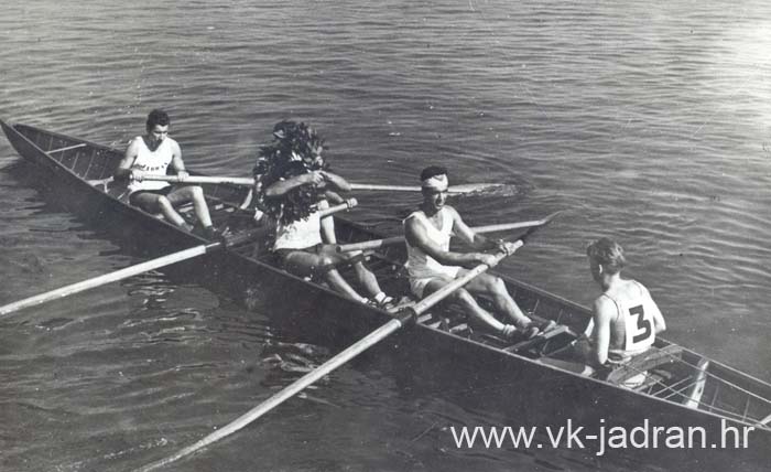 Zadar 1950 PH, korm. Tonci Milutin, Ante Ivic, Josko Peric, Mile Simunov, Mario Mikin